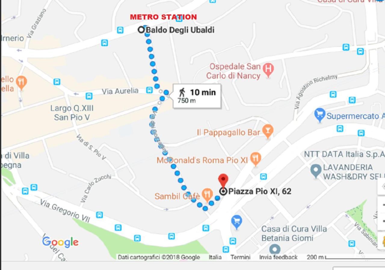 Il Nido Di Roma Apartman Kültér fotó